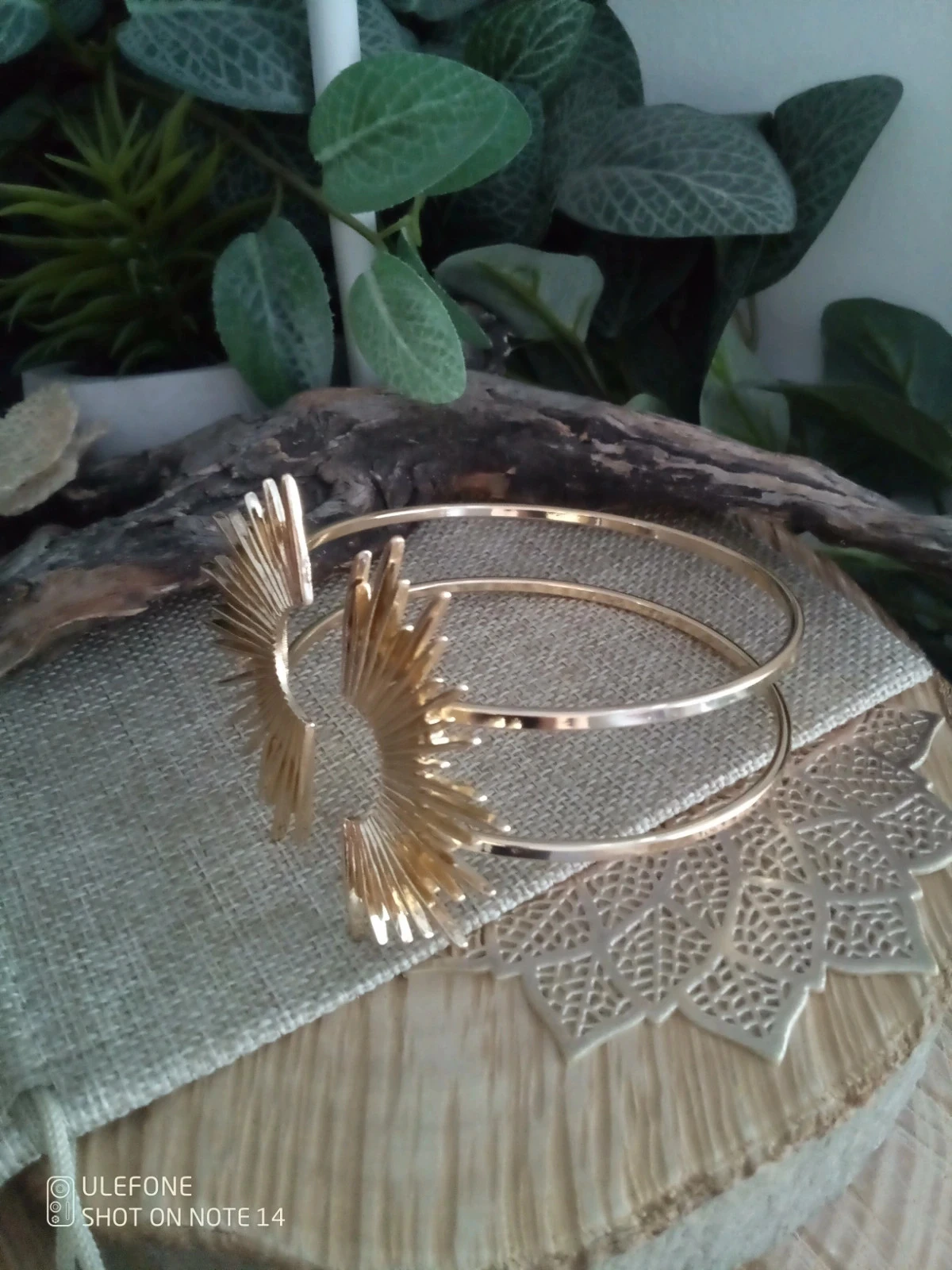 Gouden halve zonnearmband – photo 3